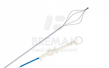 Корзина для разрушения и захвата камней NITINOL, 4 струны, с каналом для подачи контрастного вещества, не пригодна для литотрипсии, одноразовая, диаметр 2,3 мм, длина 215 см