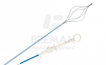 Корзина для разрушения и захвата камней NITINOL, 6 струн, с каналом для подачи контрастного вещества, не пригодна для литотрипсии, одноразовая, диаметр 2,3 мм, длина 215 см