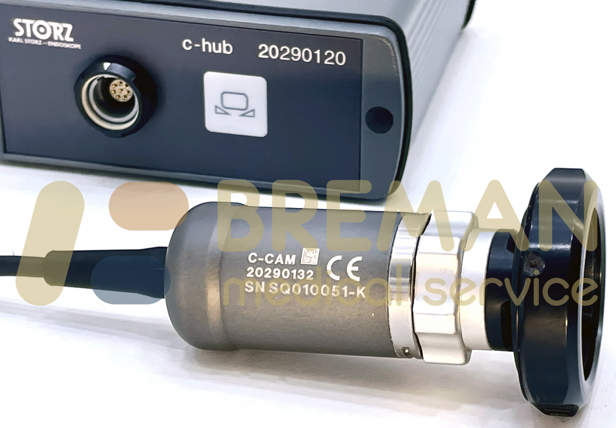 Видеокамера Karl Storz эндоскопическая C-HUB, 20290120  c камерной головкой C-CAM 20290132